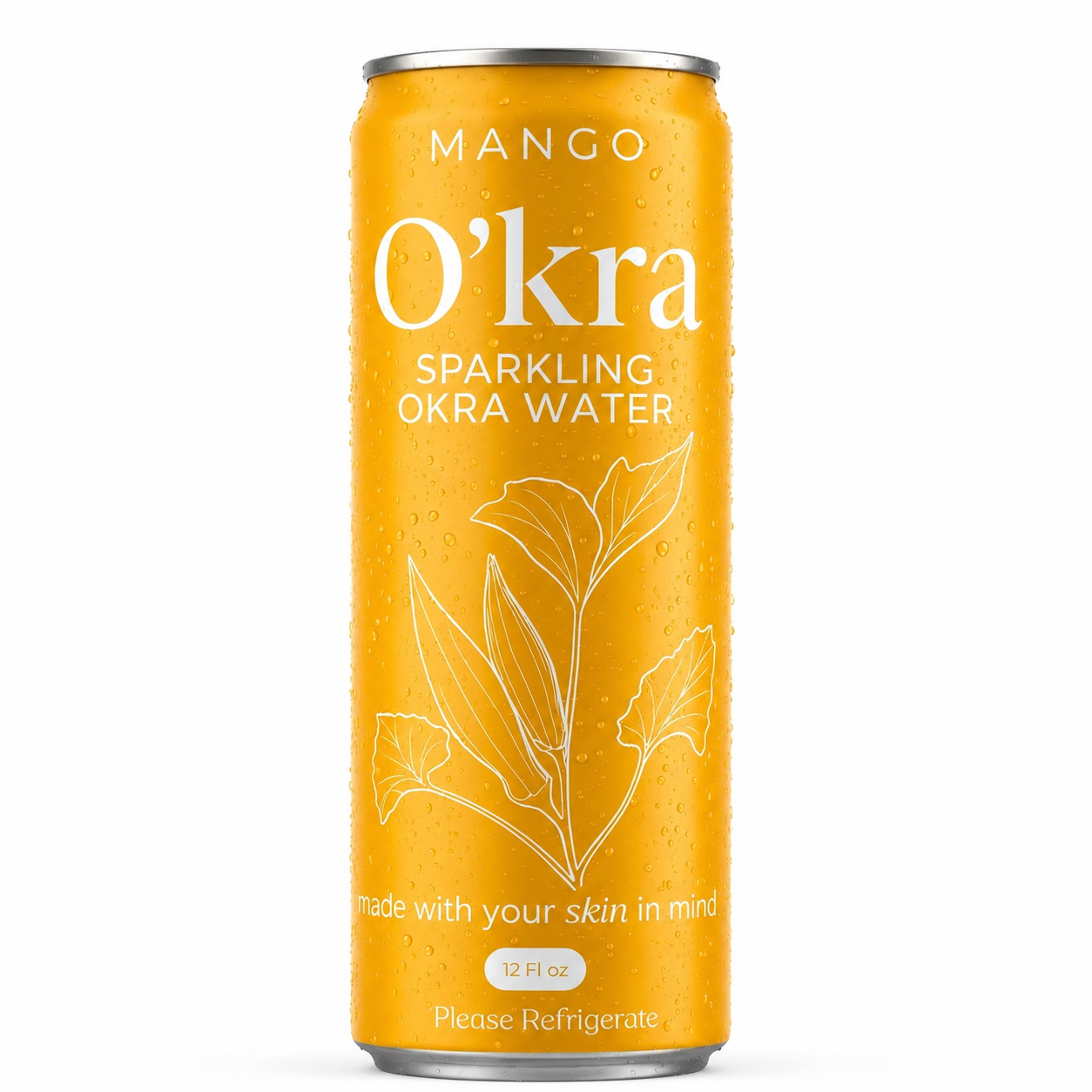 O'KRA Sparkling Okra Water – Mango