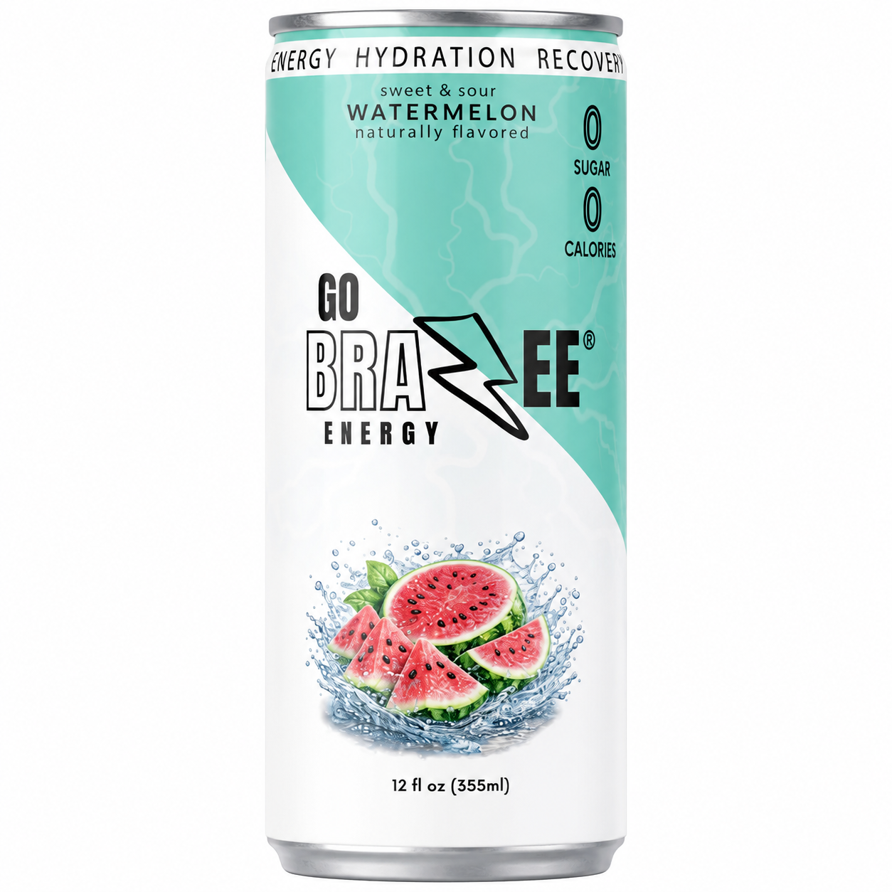 Go Brazee Sour Watermelon Energy Drink