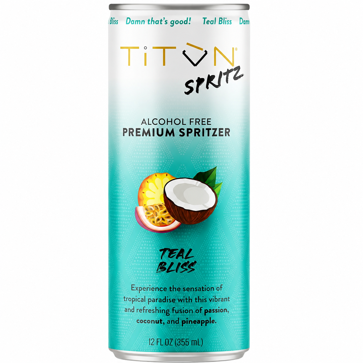 TITUN Cocktails Teal Bliss Spritz