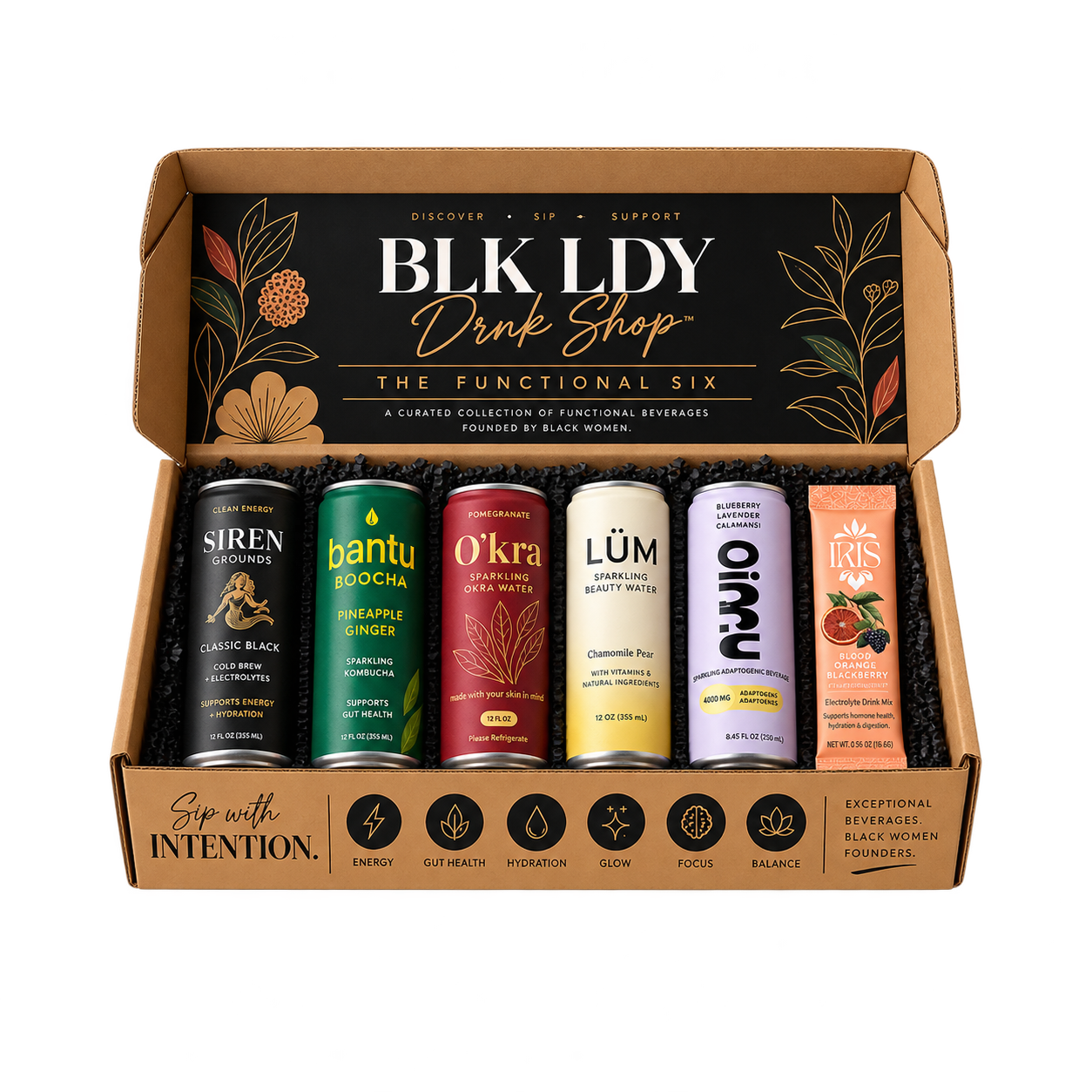BLK LDY WELLNESS DRNK BOX